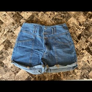 Forever 21 High-Wasted Jean Short